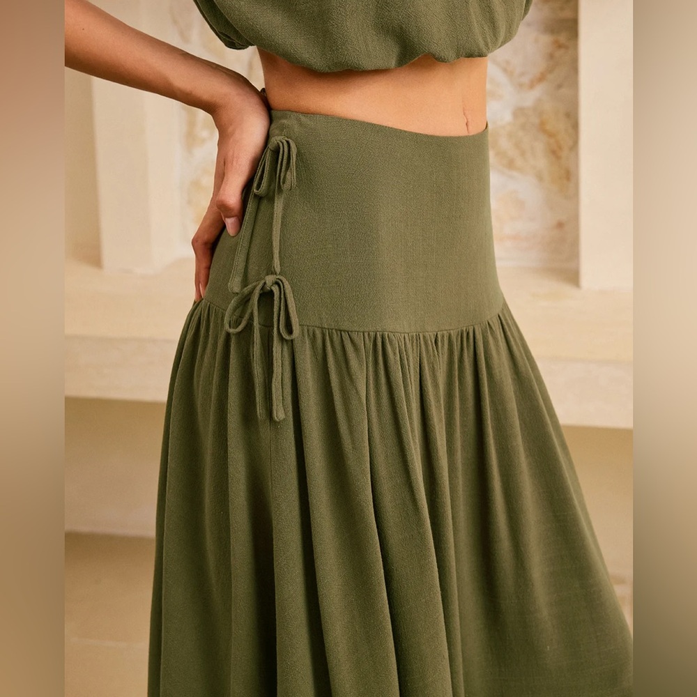 Commense Maxi Ruffled Skirt - Picture 5 of 6